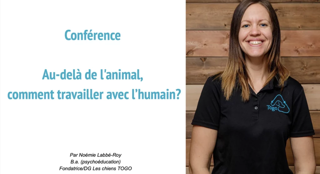Au-delà de l'animal, comment travailler avec l'humain - Noémie Labbé-Roy